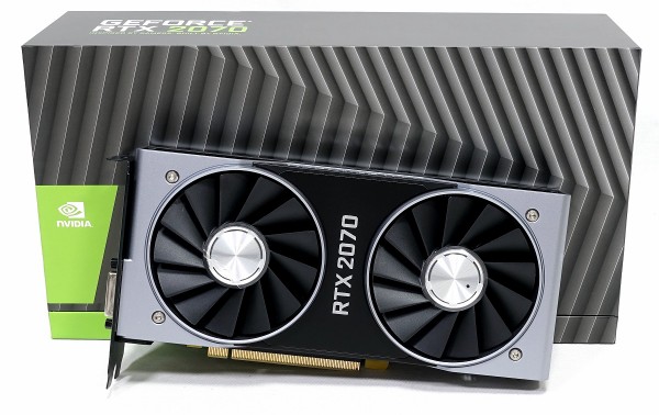 GeForce RTX 2070 Founders Edition」をレビュ 