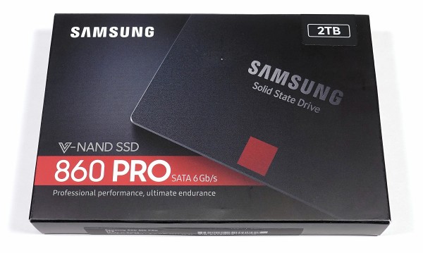 Samsung SSD 860 PRO 2TB」をレビュー。容量単位の書き込み耐性が2倍で高寿命なプロフェッショナル向け高性能SATA SSDを徹底検証 :