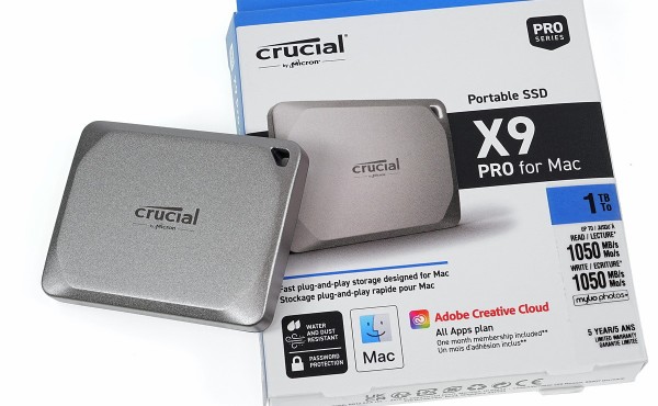 Crucial X9 Pro Portable SSD 1TB For Mac」をレビュー。1GB/sで安定して読み書きできるモバイルSSD 【PR】  自作とゲームと趣味の日々