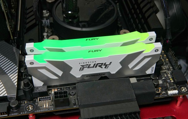 Kingston FURY Renegade DDR5 White RGB」をレビュー。Intel第13 Kingston FURY Renegade DDR5 White RGB」をレビュー。Intel第13
