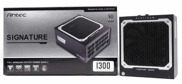 Antec Signature 1300 Platinum」をレビュー。マルチGPUや数十台HDDを