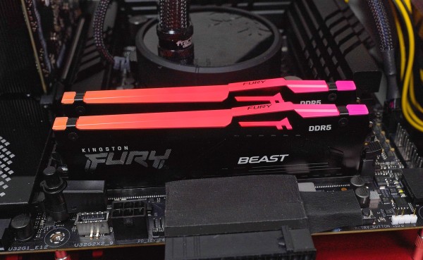 Kingston FURY Beast DDR5 RGB 6000MT/s」をレビュー。6400MT/sの手動