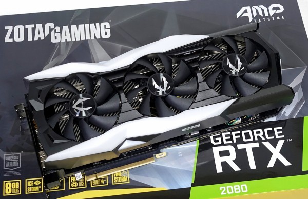 ZOTAC GAMING GeForce RTX 2080 AMP 2080最速を狙うコア＆メモリのファクトリーOCと超弩級GPUクーラーが魅力 自作とゲームと趣味の日々