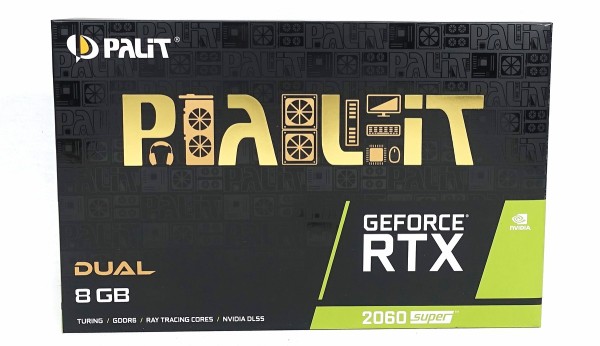 PC/タブレット PCパーツ Palit GeForce RTX 2060 SUPER DUAL」をレビュー。最安値クラスのRTX 