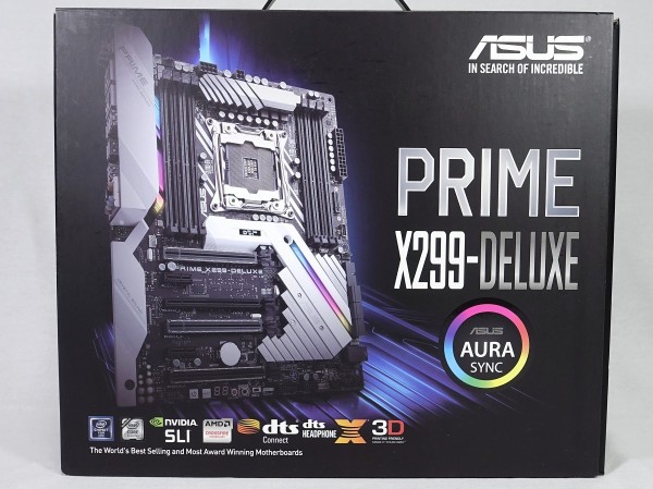 ASUS PRIME X299-DELUXE」をレビュー。Thunderbolt3拡張ボード付属