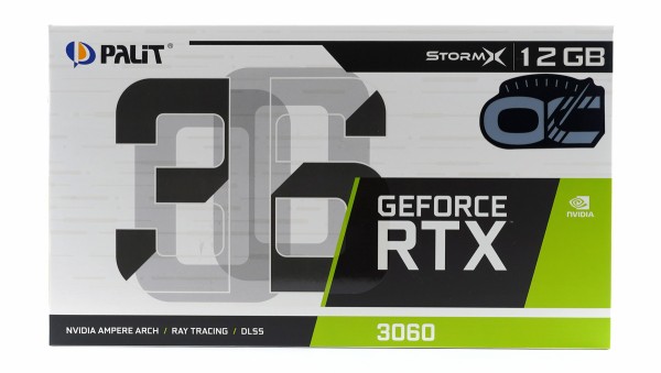 Palit GeForce RTX 3060 StormX OC 12GB」をレビュー。RTX30シリーズ初