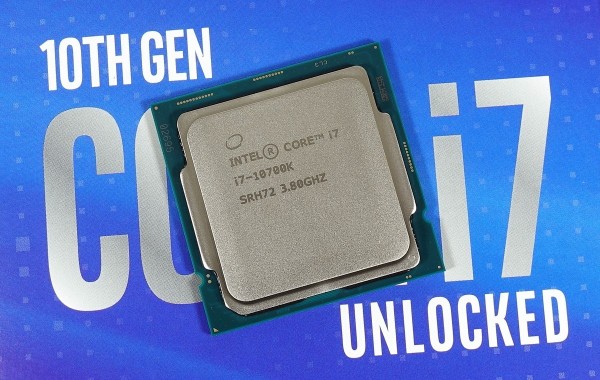 Intel Core i7 10700K 動作良好
