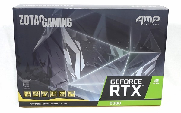 ZOTAC GAMING GeForce RTX 2080 AMP 2080最速を狙うコア＆メモリのファクトリーOCと超弩級GPUクーラーが魅力 自作とゲームと趣味の日々