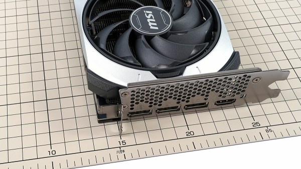 MSI GeForce RTX 4070 VENTUS 2X E 12G OC」をレビュー。VRM電源