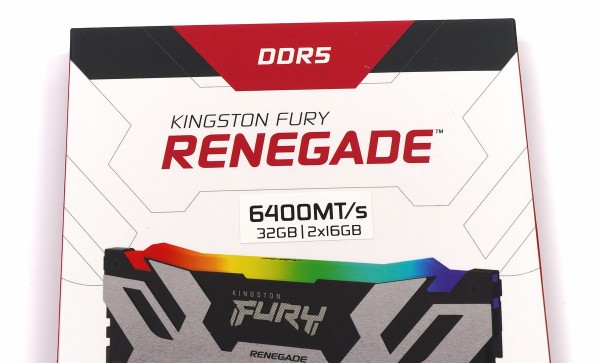 Kingston FURY Renegade DDR5 RGB」をレビュー。Intel XMP3.0で6400MT