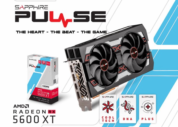 SAPPHIRE PULSE RX 5600 XT 6GB PCIE4.0