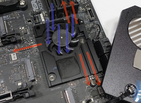窒息レイアウトなx570チップセットクーラーに実害はあるのか 自作とゲームと趣味の日々