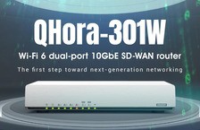 QNAP QHora-301W」が発売。デュアル10Gb LAN＆WiFi6対応ルーター