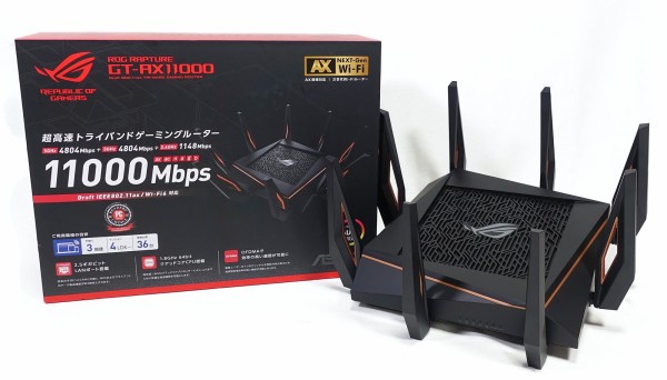 豊富な新品 ASUS(エイスース) GTAX11000 ROG Rapture トライバンド