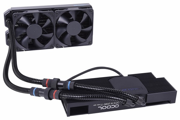 ブロ　RTX2080ti 水冷 AlphacoolからRTX 2080 Tiを水冷化するAIOキット「Eiswolf 240