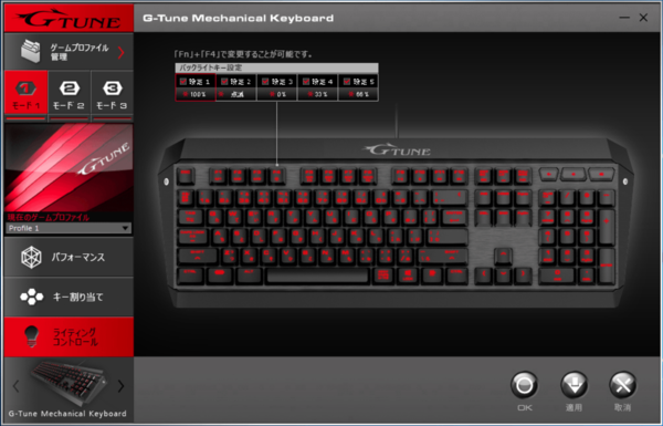 G Tune Laser Mouse Mechanical Keyboard をレビュー 自作とゲームと趣味の日々