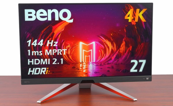 BenQ MOBIUZ EX2710U」をレビュー。HDMI2.1搭載でリモコン操作にも対応