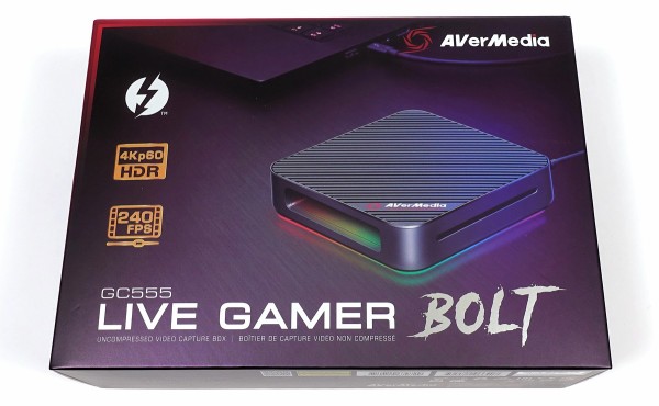 日本代理店正規品 AVerMeda Live Gamer BOLT GC555 外付けゲームキャプチャー 4K HDR 60p対応 パススルー機能付  Thun 通販