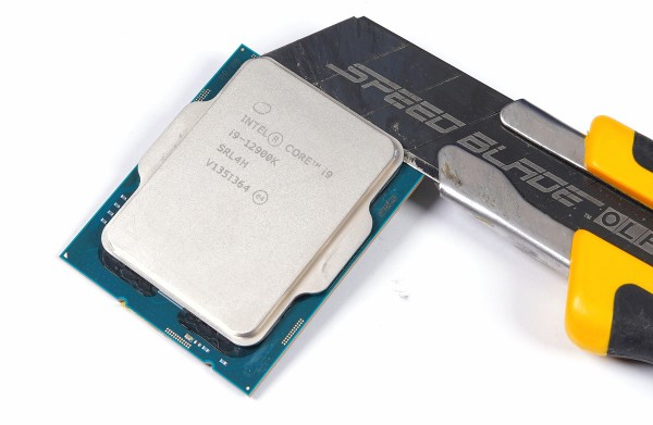 Intel Core i9-12900K 殻割り 銅製IHS換装 液体金属化済み