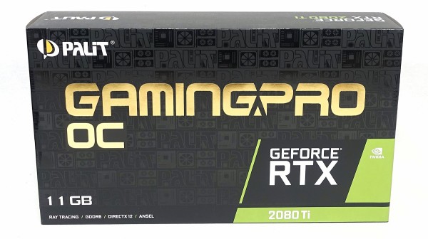 Palit GeForce RTX 2080 Ti GamingPro OC」をレビュー。3スロット占有 