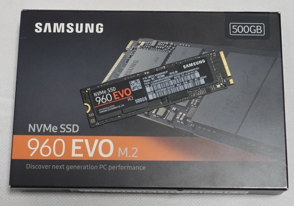SSD初導入にもおすすめな「Samsung 960 EVO 500GB」をレビュー 自作とゲームと趣味の日々