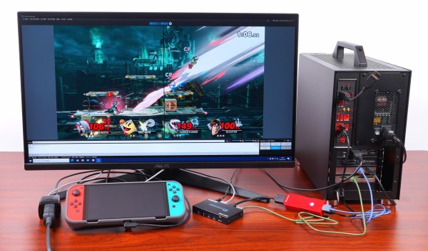 PhotoFast 4K Gamer+」でSwitchゲームを4Kに超解像化！ : 自作