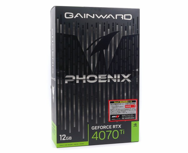 グラフィックスボード GAINWARD GeForce RTX4070 Ti PHOENIX 12GB NED407T019K9-1043X 
