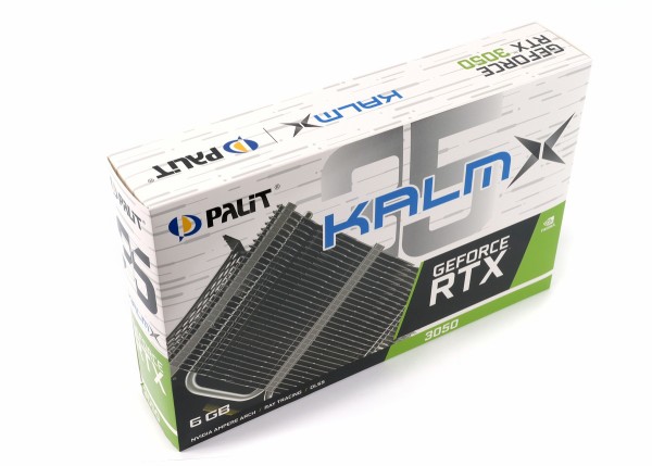 Palit GeForce RTX 3050 KalmX 6GB」をレビュー。GTX1650の前ファン ...