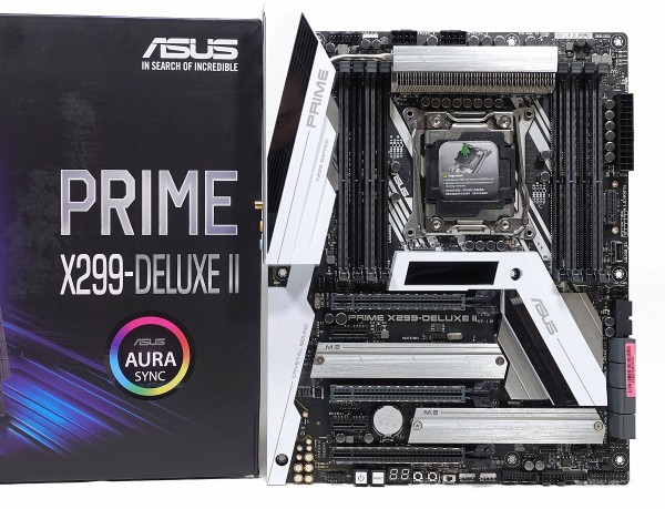 ASUS PRIME X299-DELUXE II」をレビュー。Core i9 9980XEの4.4GHz OCに