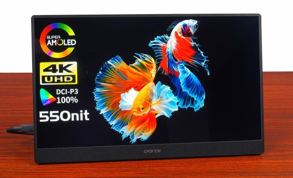 美しい価格 有機el OLEDモバイルディスプレイ 4K モバイルモニター15.6インチ ディスプレイ
