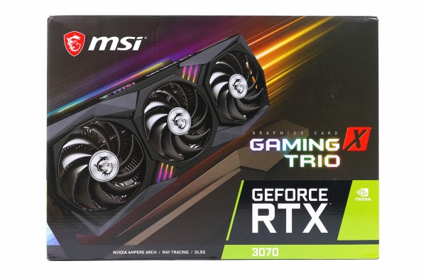 MSI GeForce RTX 3070 GAMING X TRIO」をレビュー : 自作とゲームと 
