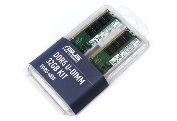 ASUS DDR5-4800 U-DIMM 32GB KIT - PCパーツ