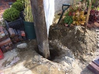 Diy フェンス編 ２ １メートルの中古枕木レッドガム７本 魔女の電子便