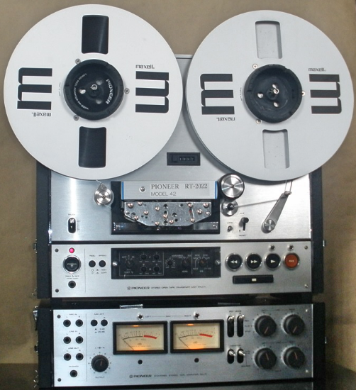 Pioneer RT-2022 ヘッドも乗せ換えて完成 : オープンリールテープ