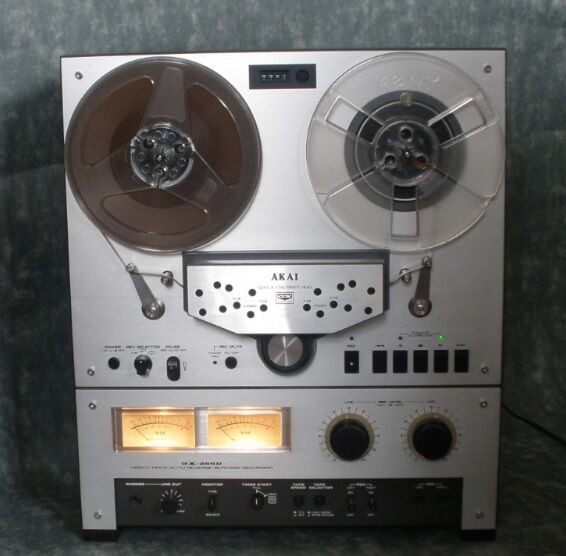 オープンデッキの修理 AKAI GX-266D : オープンリールテープデッキの