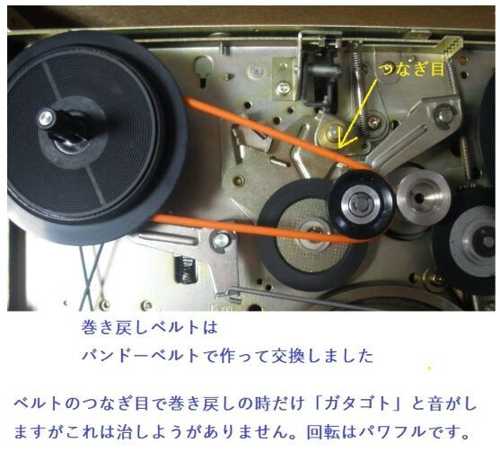 RS-728U 静粛動作の1モーターデッキ : オープンリールテープデッキの