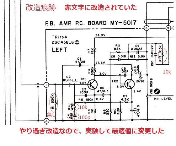 続くAKAIデッキの修理 今度は GX-270D : オープンリールテープデッキの