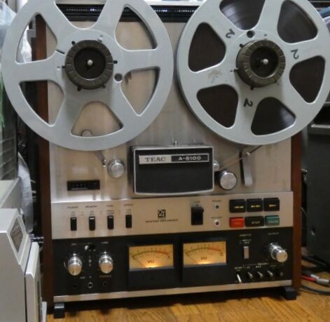 オープンデッキの修理 TEAC A-6100 を治す : オープンリールテープ