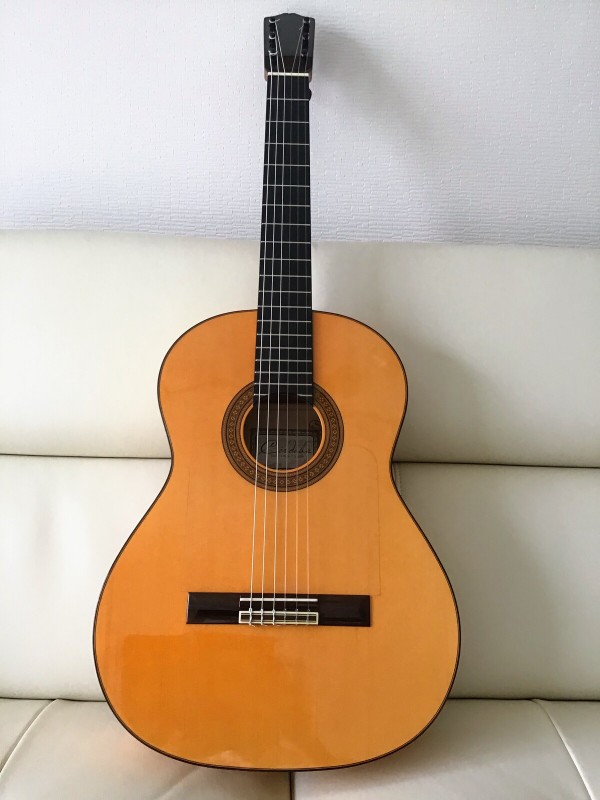 珍しい 機械式木ペグ フラメンコギター 2006年製『Cordoba 45FP