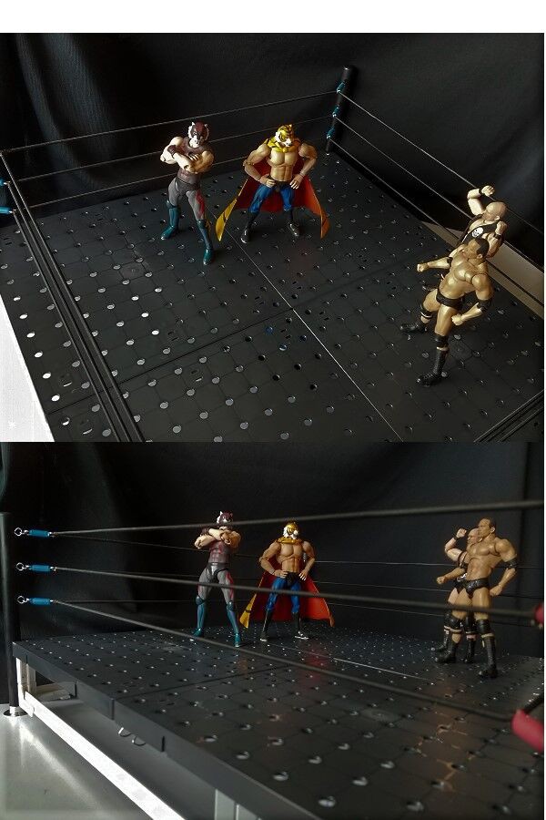 100均グッズで試みたプロレスのリング製作 : ウープスspwの