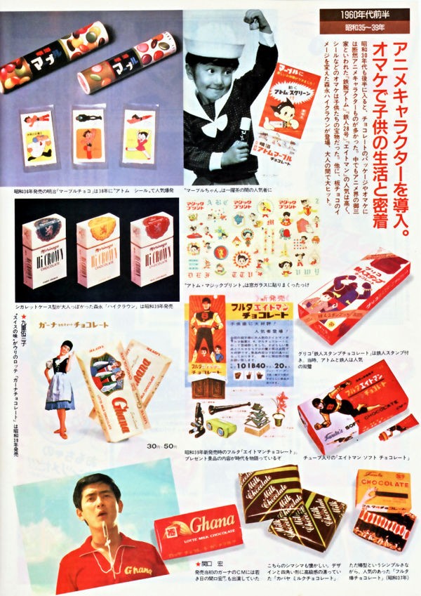 チョコとオマケの３０年史 １９６０年代前半 昭和三十三年に生まれて