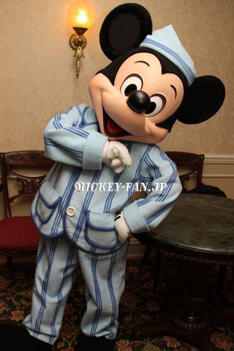 パジャマグリーティング ミッキーマウス 香港ディズニーランドホテル Hkdl ミッキークルーズ ミカのディズニーリゾートへの旅 10