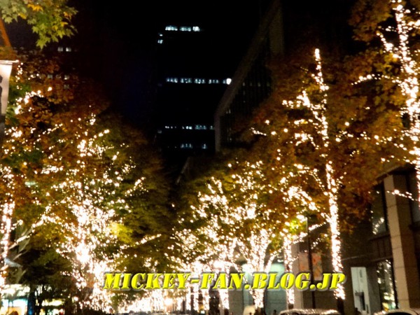 Bright Christmas14 東京駅 丸の内イルミネーションはディズニーとコラボだよ ２ ミッキークルーズ ミカの ディズニーリゾートへの旅 10