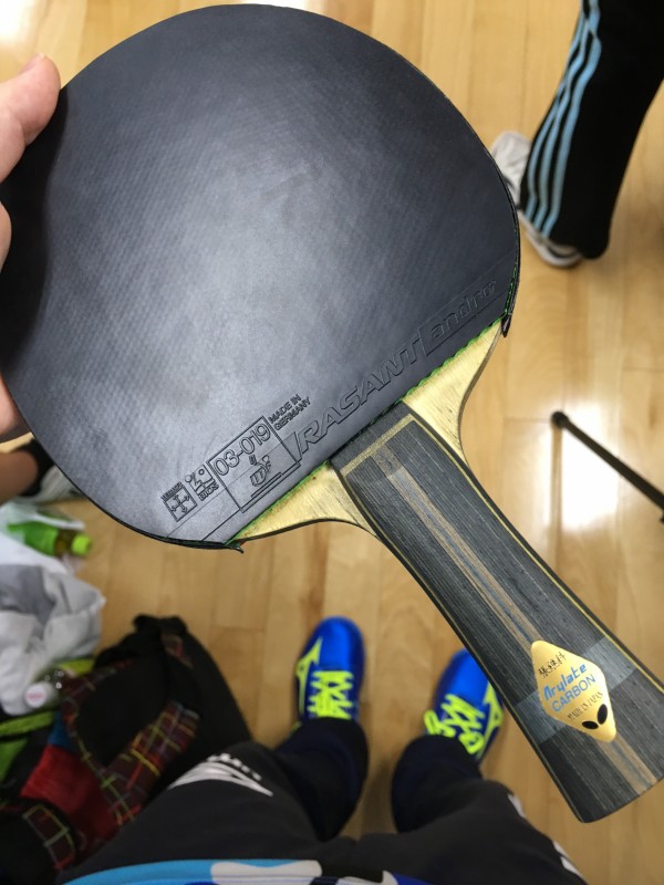 卓球ラケット　張継科alc  ANグリップ 卓球 ラケット 張継科ALC-AN旧式グリップ 90g - メルカリ