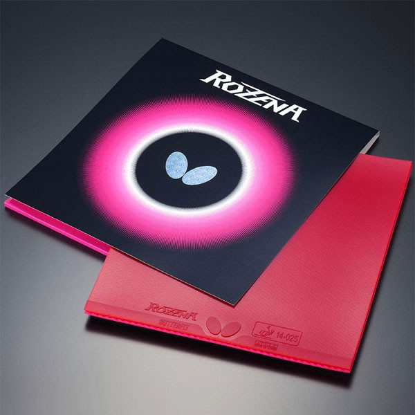 バタフライ　テナジー05　ロゼナ　中古ラバー ラバーの試打】バタフライの新作ラバー『ロゼナ（ ROZENA）』を打った