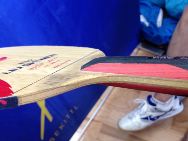 ぐっちぃ】超レアなバタフライラケット！劉詩文中国式！ : ぐっちぃの