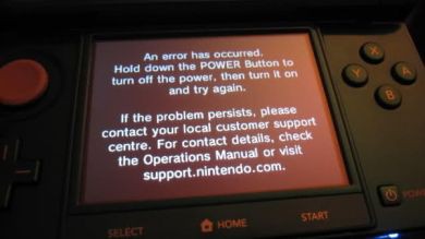 海外で発売された3ds ゲーム中にブラックアウトするエラーが多数報告 ワールドワイドゲームニュース