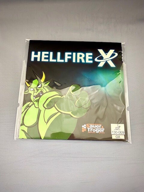 HellFireX【Sauer&Troger】‐零號立会人 : 卓球ラバーレビュー[卓球用品比較評価サイト]