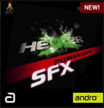 HexerPowerGripSFX【andro】‐くろかみ : 卓球ラバーレビュー