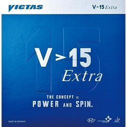 V>15エキストラ【VICTAS】 - 無双 : 卓球ラバーレビュー[卓球用品比較